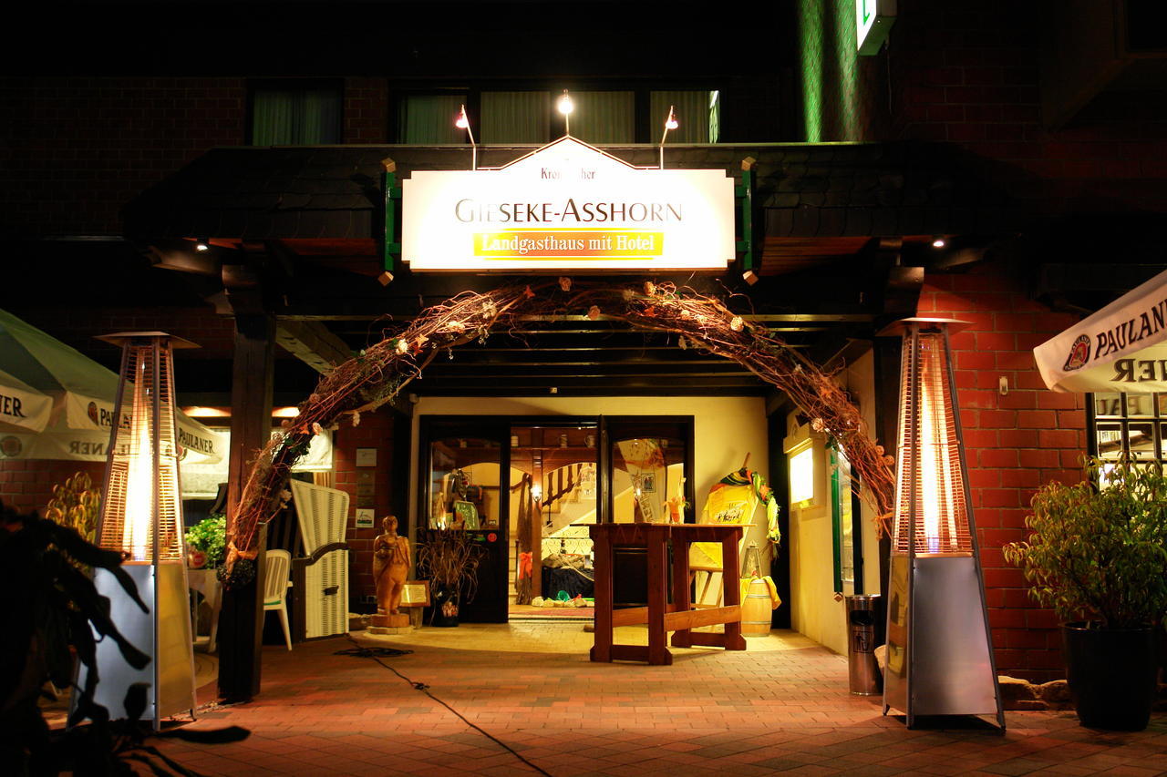 Landgasthaus Gieseke-Asshorn Bohmte エクステリア 写真